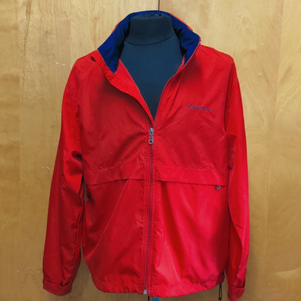 EUC Eddie Bauer Full Zip Windbreaker